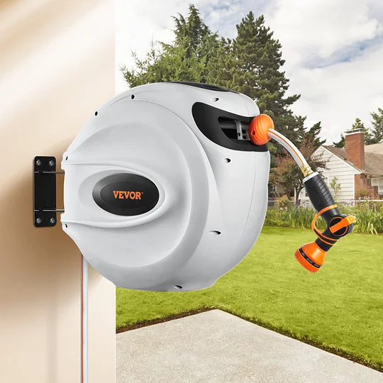 Smart Hose Management System – Wall Mount & 180° Rotation